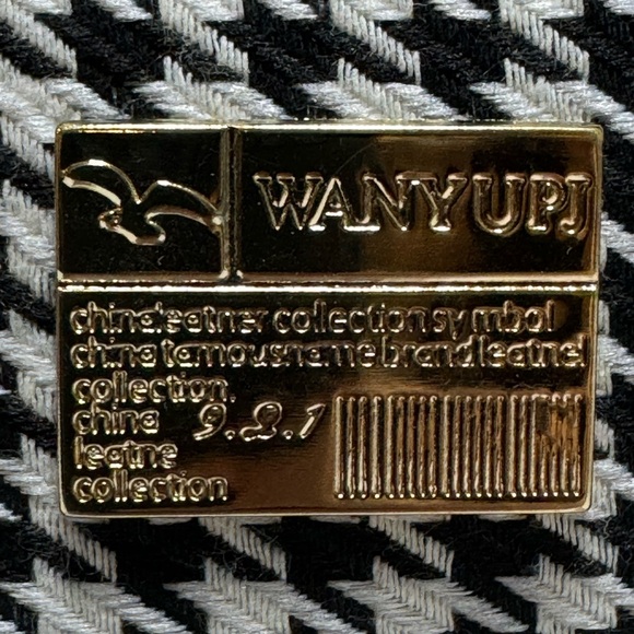 Wanyupj Houndstooth Tote Purse Whit Pearl Details Print Drawstring Tassel Bucket - Picture 5 of 9